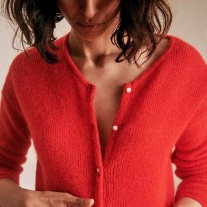 COPY - Sézane Gaspard Jumper - Red sweater